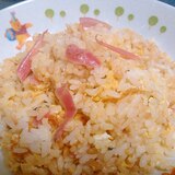 みょうがの梅酢漬けチャーハン